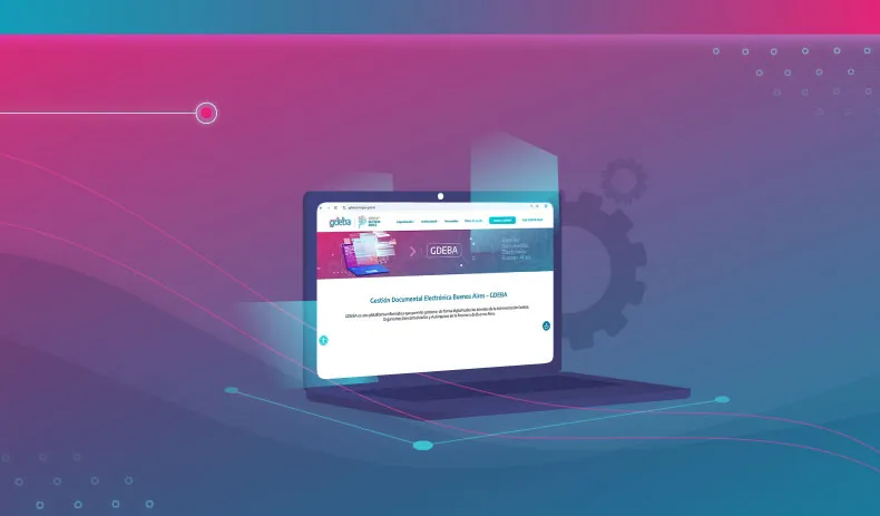 Imagen ilustrativa para la novedad: una notebook encendida con el inicio del nuevo portal en la pantalla.